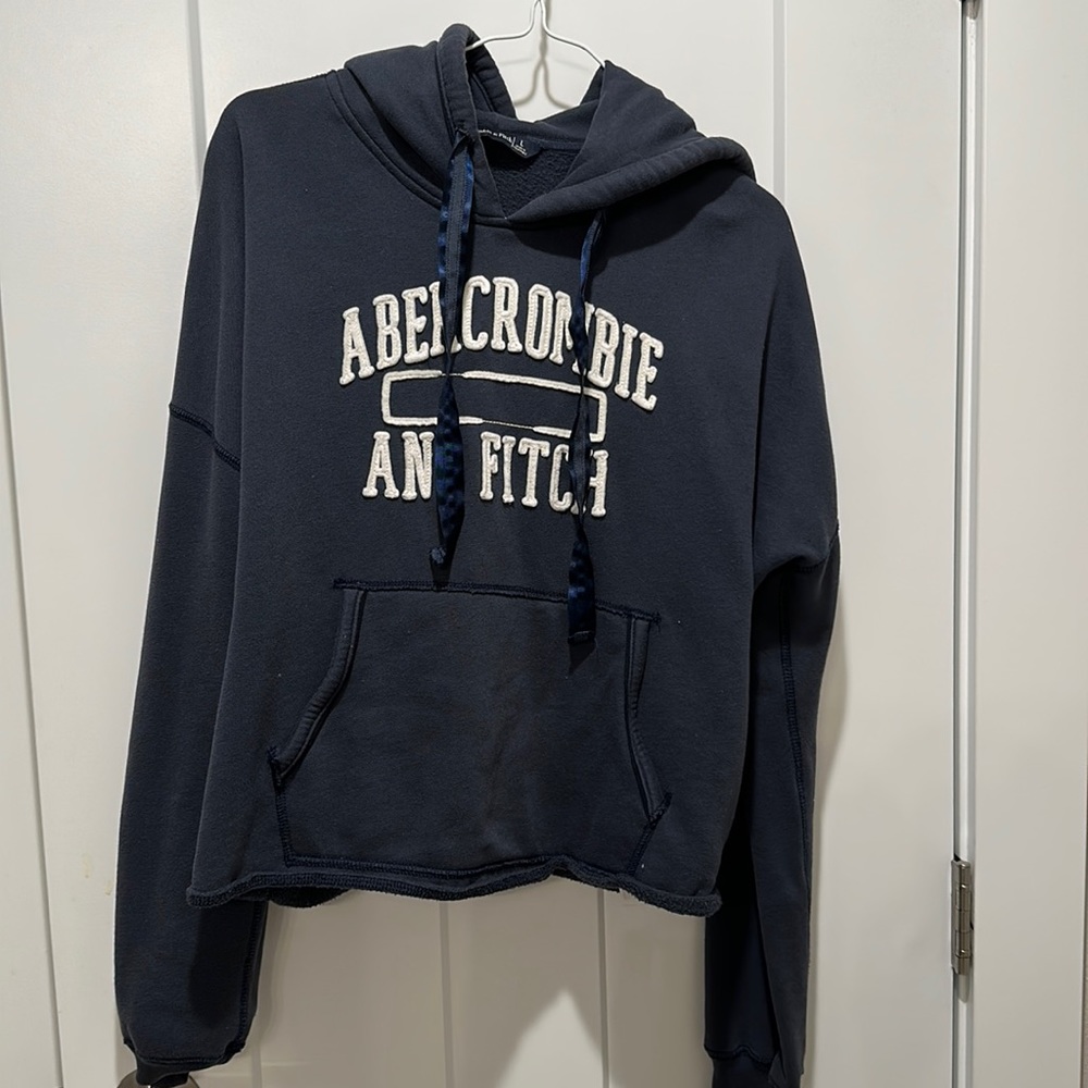 Abercrombie navy hoodie